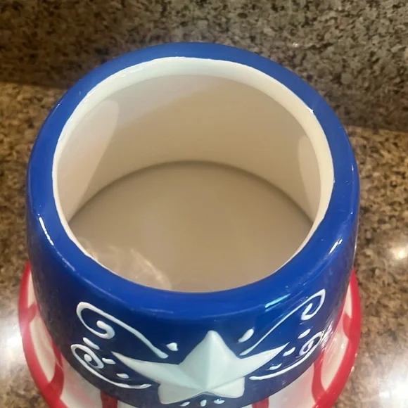 Johanna Parker Fourth Of July Liberty Bell Patriotic Canister - Picture 7 of 7